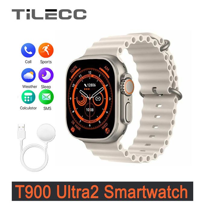 TiLECC T900 Ultra2 Smart Watch-White