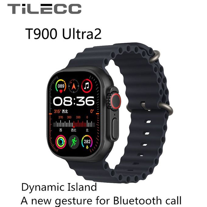 TiLECC T900 Ultra2 Smart Watch-Black